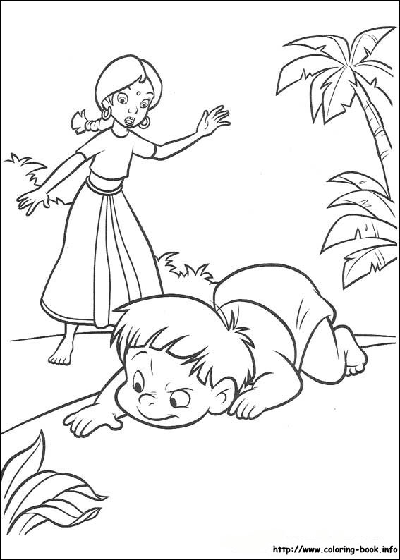 Jungle Book 2 coloring picture